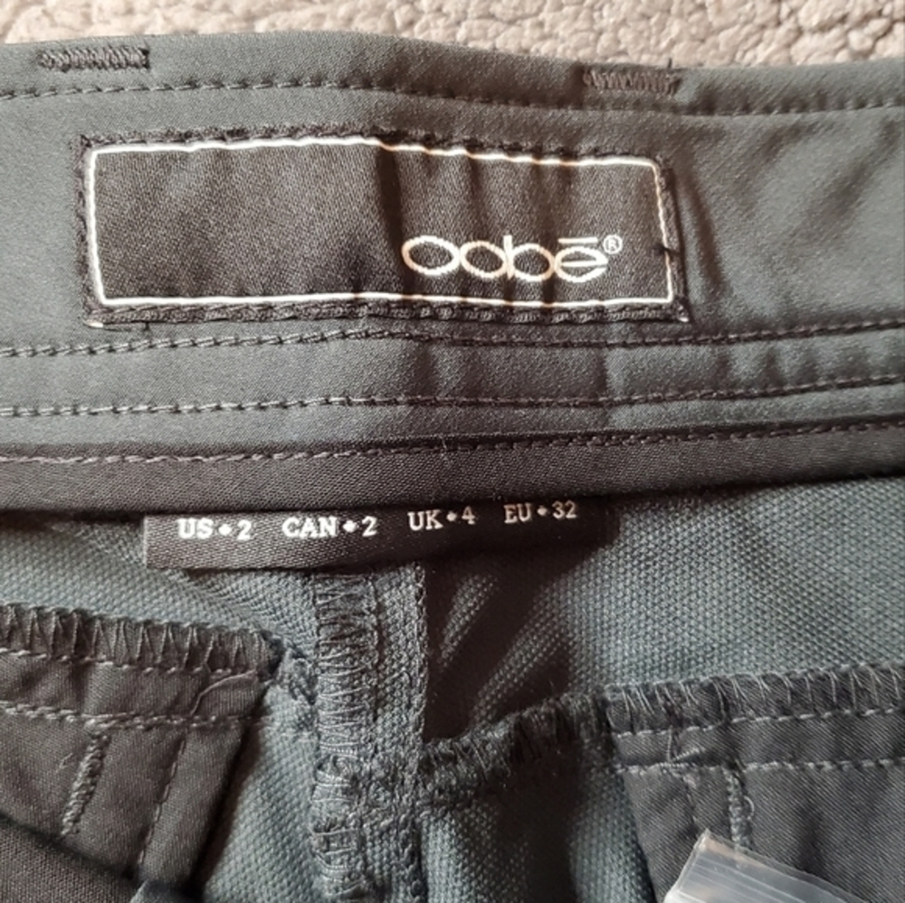 NWOT Oobe Charcoal Golf Hiking Arrowhead Bermuda Shorts - Picture 7 of 14